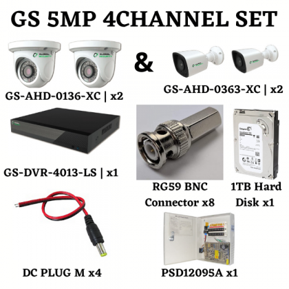 GLOBAL SECURITY GS-F-5MP-4CH CCTV Camera Malaysia klcc klang pj kl selangor bangsar 01