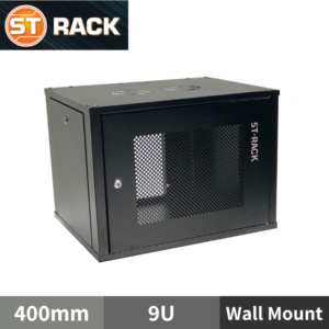 ST RACK WM0964 Wall Mount Rack Enclosure 19" - 400mm DEPTH (9U)