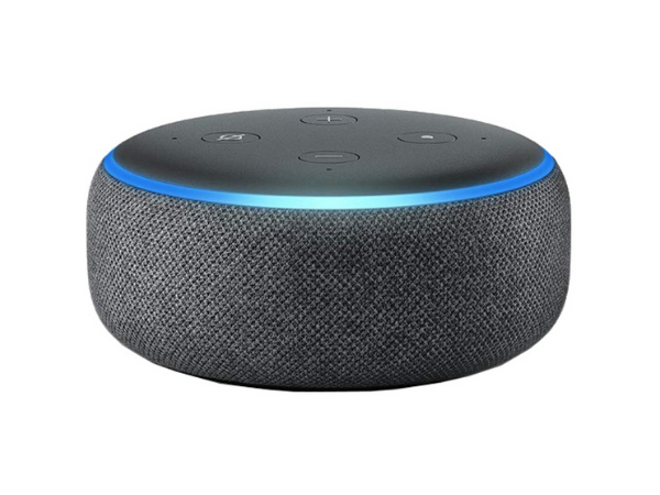 Alexa Echo Dot (3rd Gen) Smart Home AI Voice Controller - Security