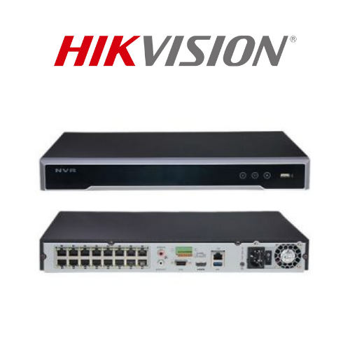 HIKVISION DS-7616NI-Q2/16P(C) 16-ch 1U 16 PoE 4K NVR
