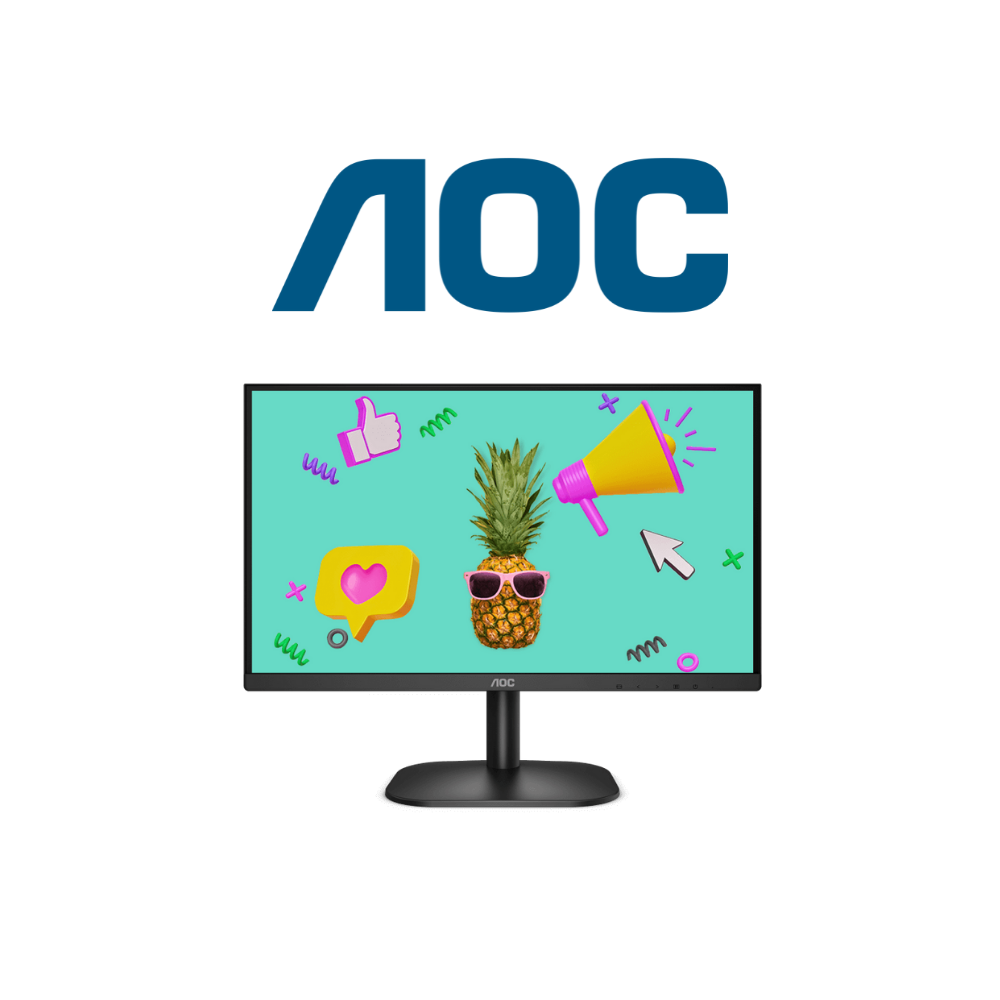 Monitor AOC 23.8 FullHD Led / HDMI - VGA / 75Hz - 24B2XHM