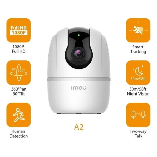 DAHUA IMOU A2 1080P Wi-Fi Pan & Tilt Camera - Image 2