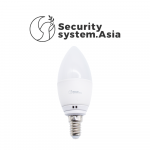 Smart Home 5W RGBCW Dimmable Multi-Colour Smart WiFi Candle Light Bulb - Security System.Asia