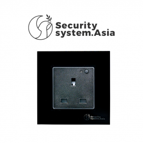 Smart Home WiFi 13A UK Smart Socket (Black) - Security System.Asia